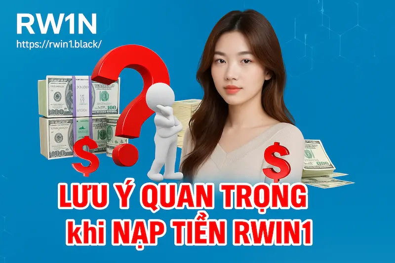 Lưu ý quan trọng khi nạp tiền RWIN1